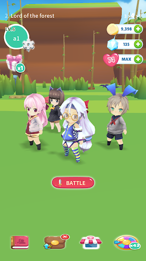 BOMB Girls  cute action