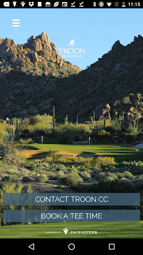 Android application Troon Country Club screenshort