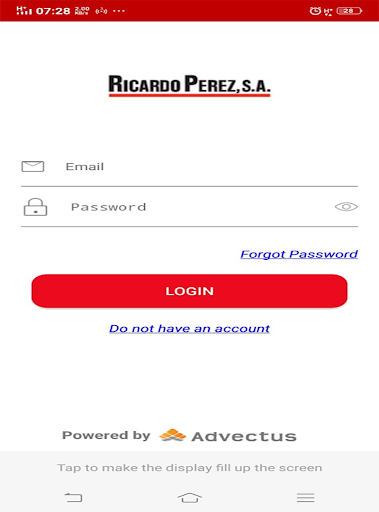 Android application Ricardo Pérez, S.A, U Move screenshort