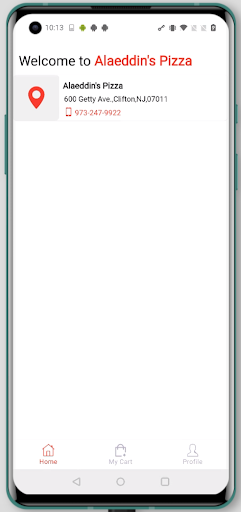 Alaeddins Pizza Screen 2