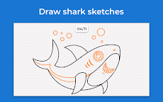 Shark Draw Step by Stepのおすすめ画像5