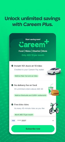 Careem – rides, food & moreのおすすめ画像3