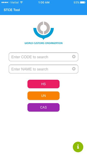 Android application WCO STCE Tool screenshort