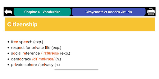 Révision Anglais Terminale