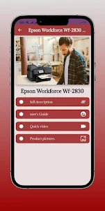 Epson Workforce Wf-2830 Guide