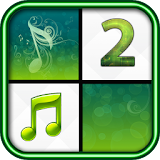 Piano Tiles Green 2 icon