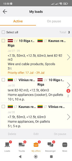 Cargo.ES Screen 3