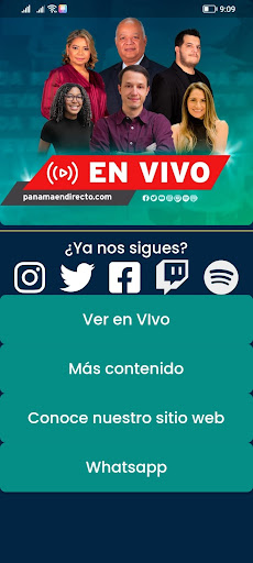 Android application Panamá en Directo screenshort