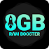 8Gb Ram Booster - Memory Cleaner1.4