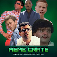 Meme Crate - English Hindi Marathi Meme Creator