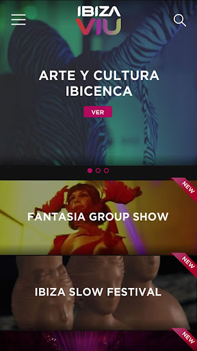 Android application Ibiza Viu - Video Magazine screenshort