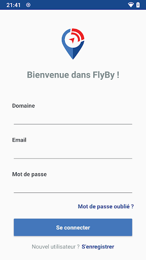 Android application FlyBy screenshort