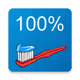 100% clean tooth icon