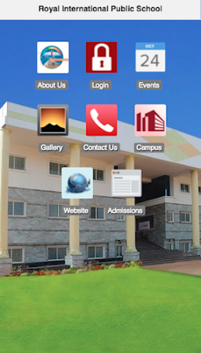 Android application Royal International School screenshort