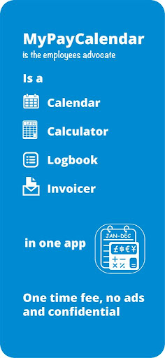 Android application MyPayCalendar screenshort