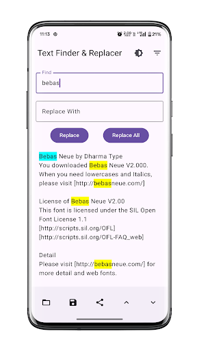 App preview