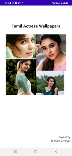 Android application Tamil Actress Wallpapers screenshort