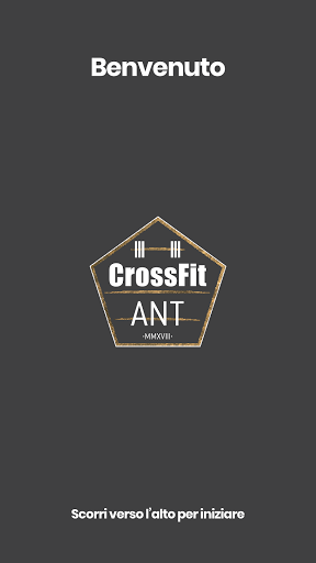Android application Crossfit ANT screenshort