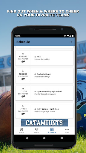 Panther Creek Catamounts Screen 2
