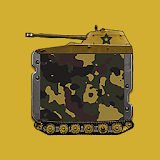military theme tank warrior icon