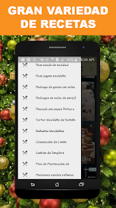 Screenshot 1 Recetas Navideñas Gratis android