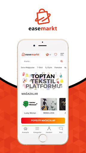 Android application Easemarkt screenshort