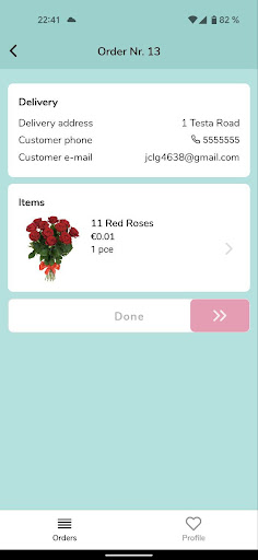 FLOX Couriers Screen 2