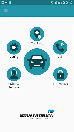 Android application NVAuto screenshort