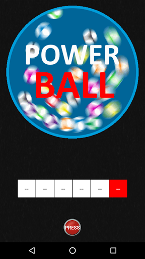 Android application Powerball Lucky Generator screenshort