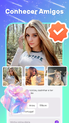 Visualização do aplicativo