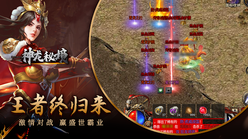 神龙秘境-经典版本爆率全开，散人打宝地图无门槛 Screen 2