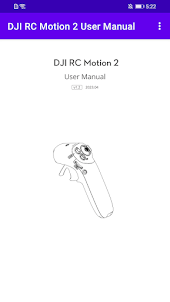 DJI RC Motion 2 User Manual