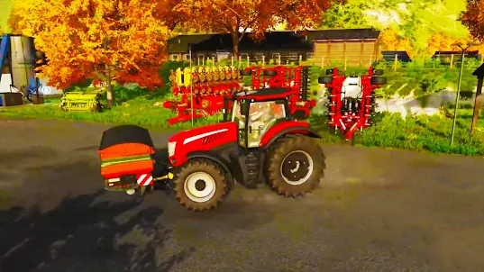 Farming Tractor Harvest Game