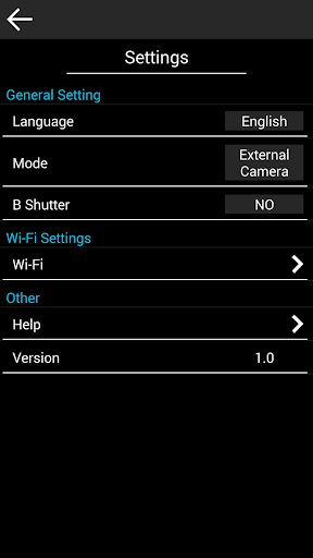 Android application SynScan Photo screenshort