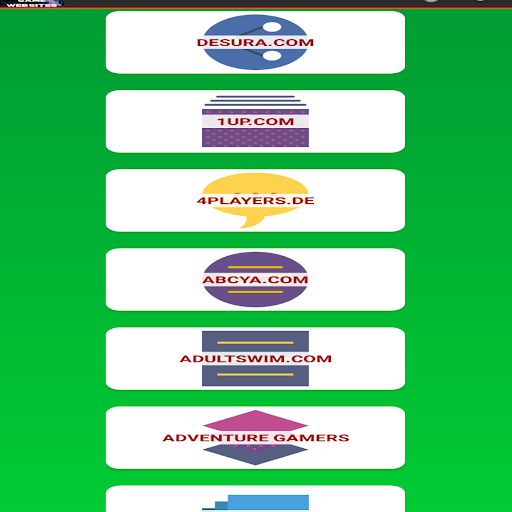 ONLINE GAME WEBSITES Screen 3
