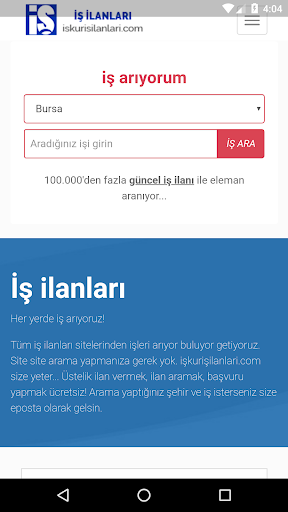 iş ilanları işkur Screenshot 4 - AppWisp.com