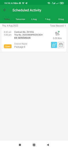 CWCLI Screen 2