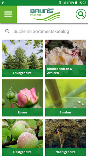 Android application BRUNS online screenshort