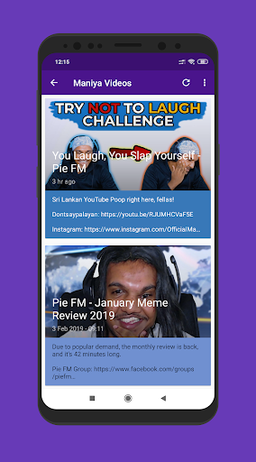 Maniya Videos - Pie FM Screenshot 4 - AppWisp.com