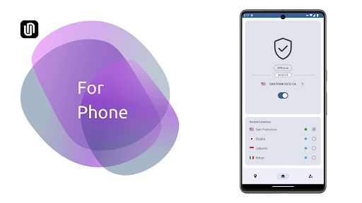 Android application Serverless VPN - UpVPN screenshort