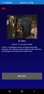Dr Who Random Facts