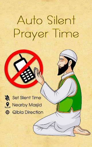 Android application Auto Silent Mobile Prayer Time screenshort