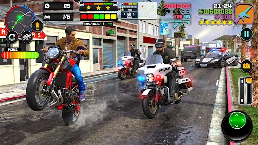 Juego de Motos - Moto Police Rider - Juegos de Carreras de Motos