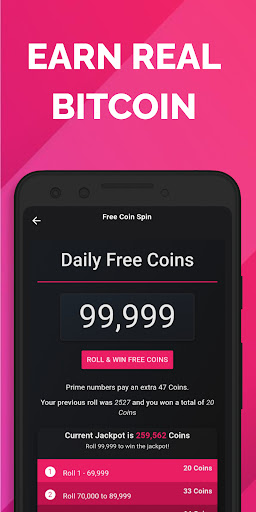 Android application Cointiply - Earn Real Bitcoin screenshort