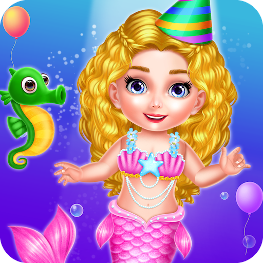 Mermaid Birthday Party logo