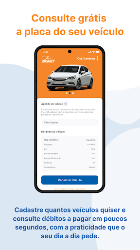 ZigAuto: IPVA, Multas, Boletos Screen 2