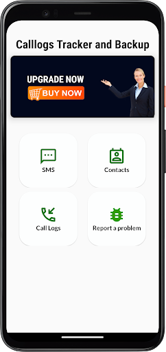 Screenshot of Call Log and sms manager