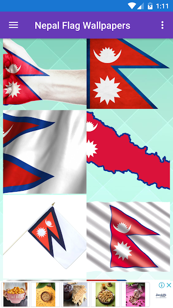 Captura de Pantalla 7 Nepal Flag Wallpaper: Flags and Country Images android