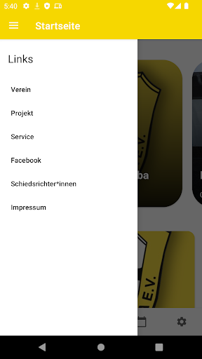 Android application FC Thulba screenshort