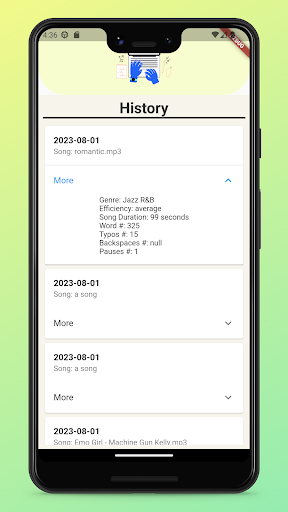 MusicText Screen 3